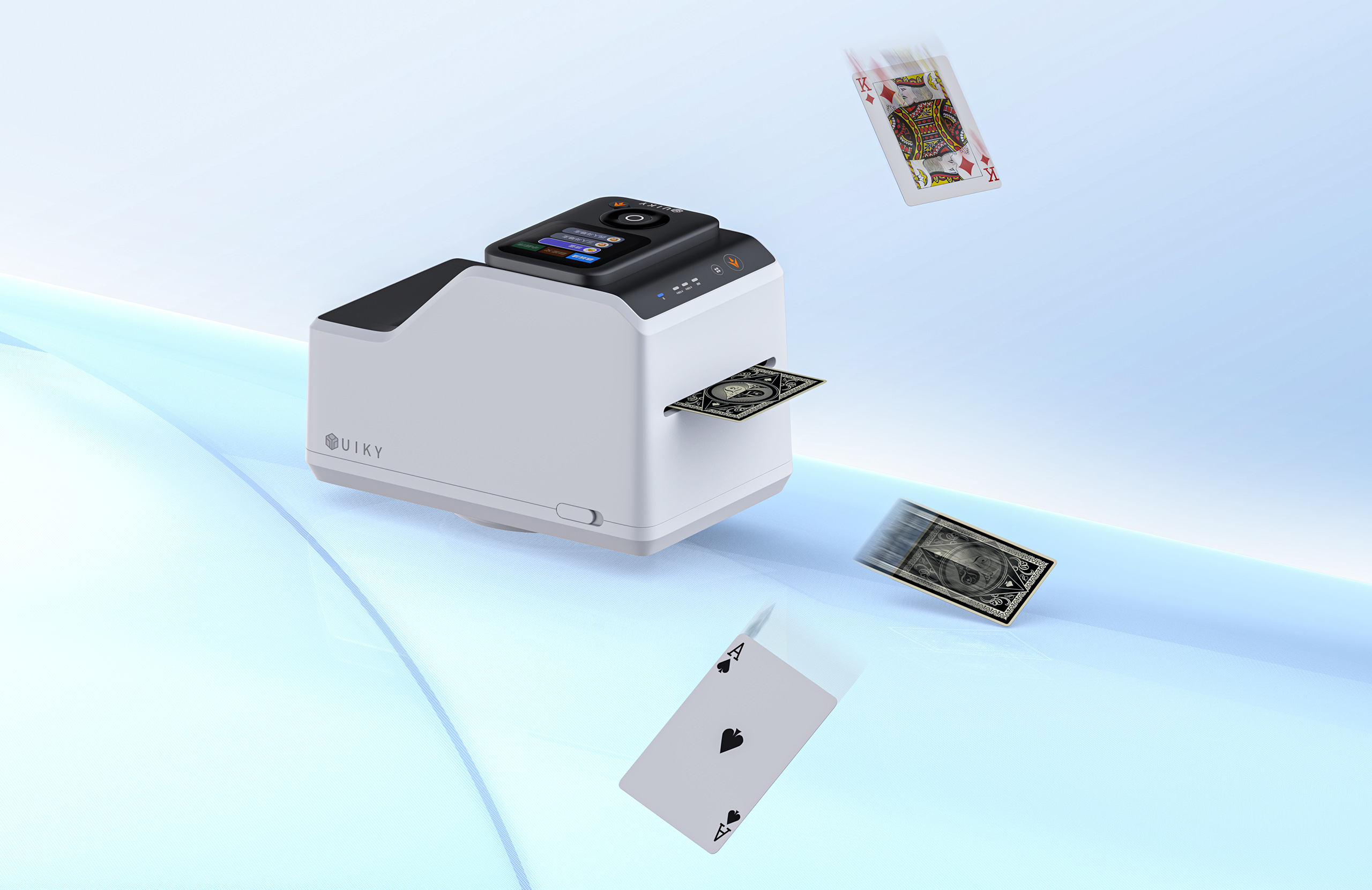 French Design Award - Playing card dealing machine