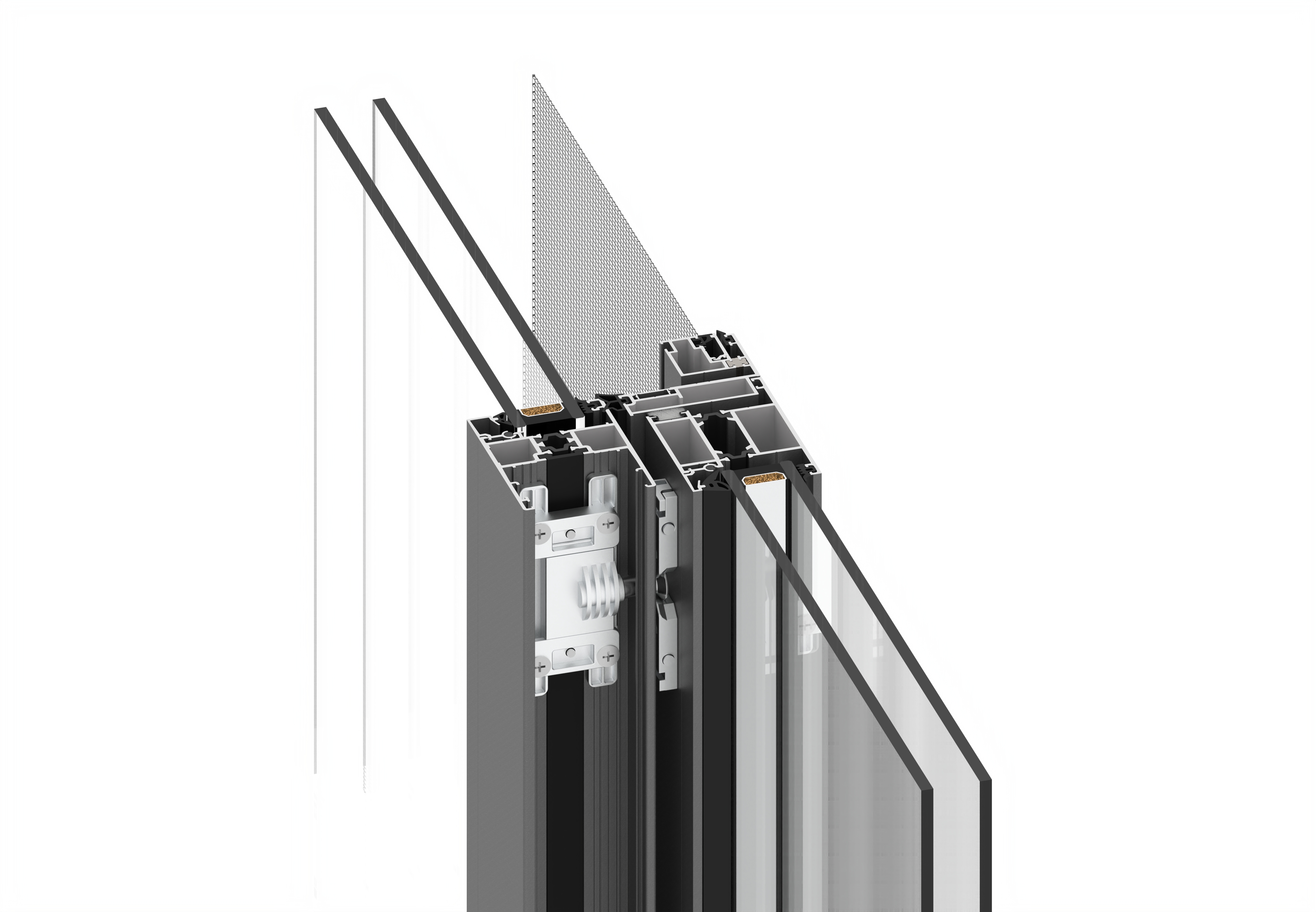 French Design Award - Provence Thermal Break Compression Sliding Window