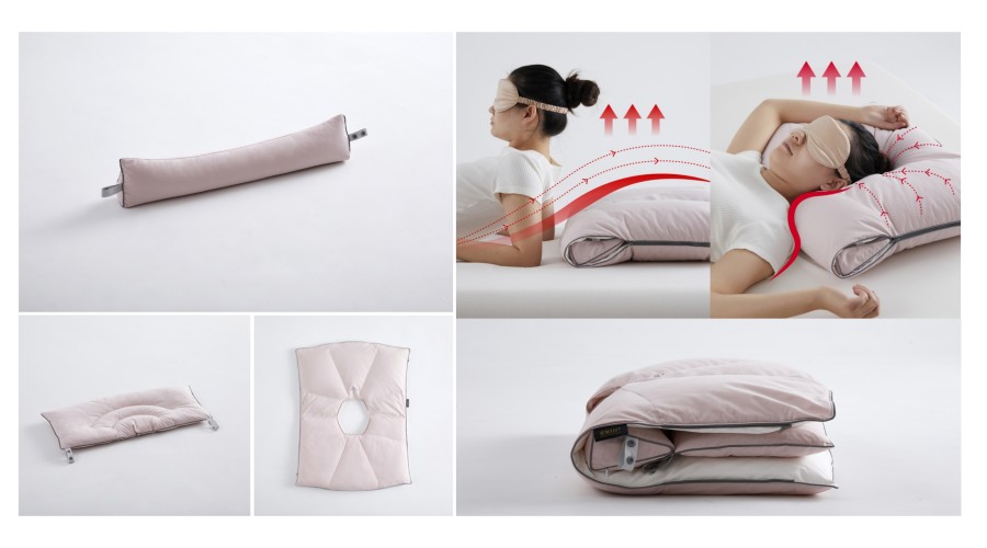 French Design Award - Bridge shaped mechanics versatile pillow - Star armor