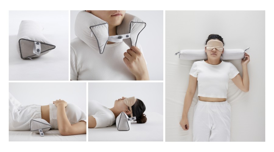 French Design Award - Bridge shaped mechanics versatile pillow - Star armor