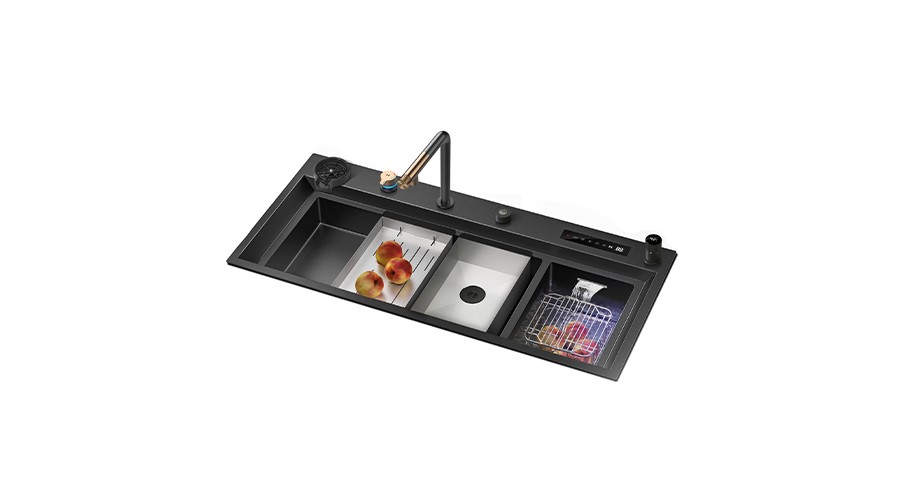 French Design Award - Stepped Sink Set with Waterfall Purification System