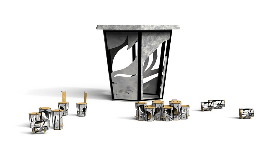 French Design Award - Transformable Bench